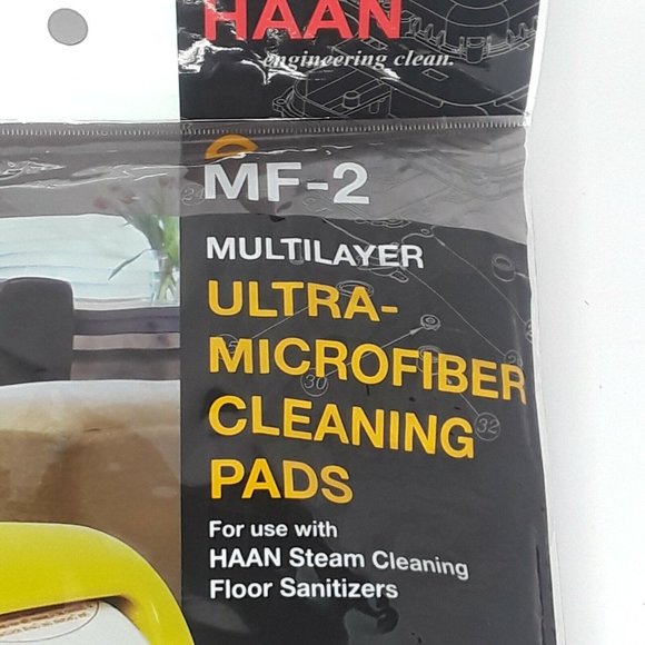 Haan MF-2 Ultra Microfiber Cleaning Pads FS 20 30 50 LOT OF 2 New Packs 4 Total - Picture 3 of 7